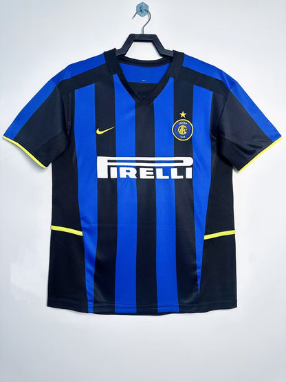 Man's Retro Jersey Internazionale Milano Team Home - 2002/03
