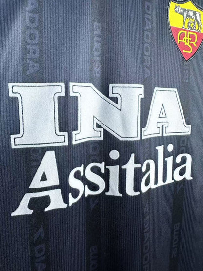 Man's Retro Long Sleeve Roma Team - 1999/00