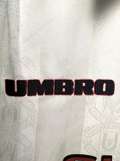 Man's Retro Long Sleeve Manchester United Team Away - 1998/1999