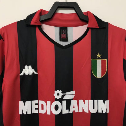Man's Retro Jersey Milan Team - 1988/89
