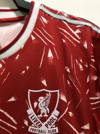 Man's Retro Jersey Liverpool Team - 1989/91