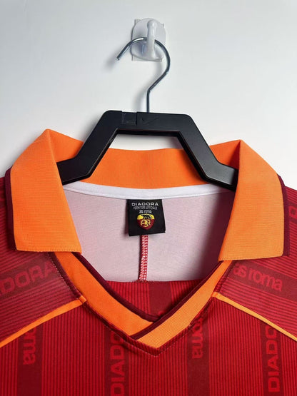 Man's Retro Jersey Roma Team -1999/00