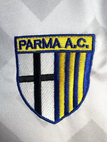 Man's Retro Jersey Parma Calcio Team white - 1995/1997
