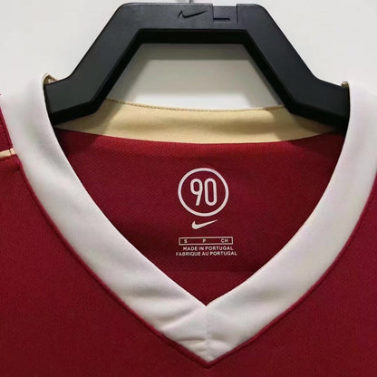 Man's Retro Long Sleeve Manchester United Team - 2006/07