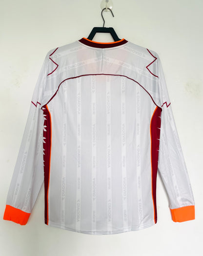 Man's Retro Long Sleeve Roma Team Away - 1999/00