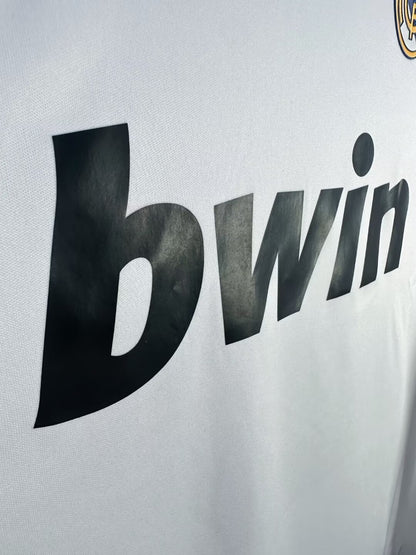 Retro Long Sleeve Real Madrid Adidas Home - 2011/12