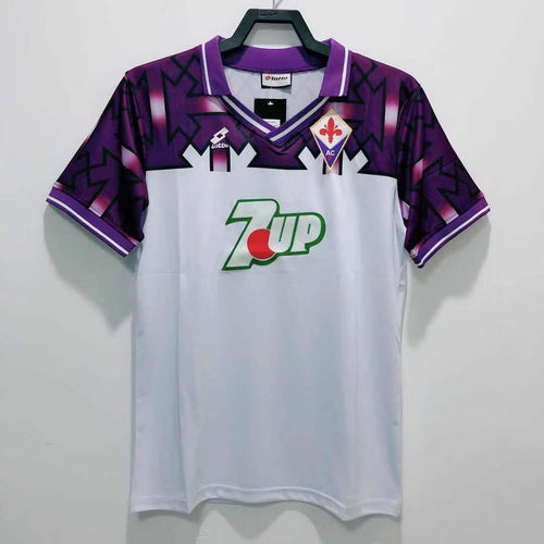 Man's Retro Jersey Fiorentina Team Away - 1992/93