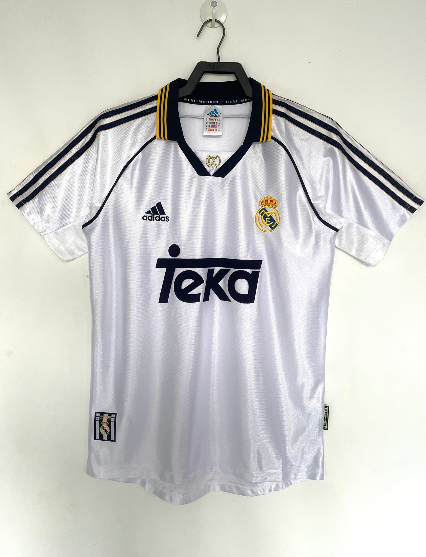 Man's Retro Jersey Real Madrid Team - 1998/00