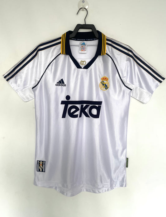 Man's Retro Jersey Real Madrid Team - 1998/00