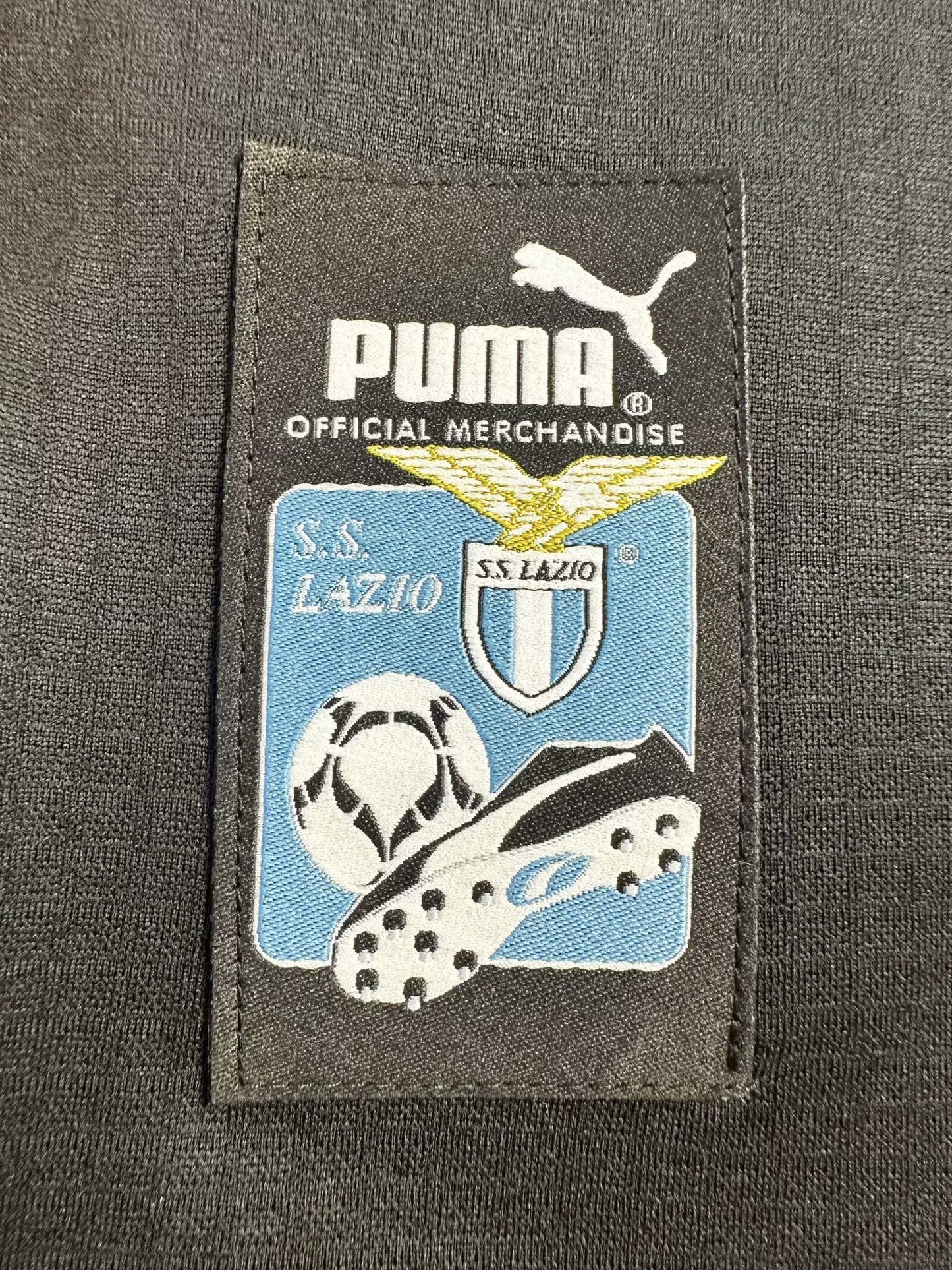 Man's Retro Long Sleeve Lazio Team Away - 1998/99