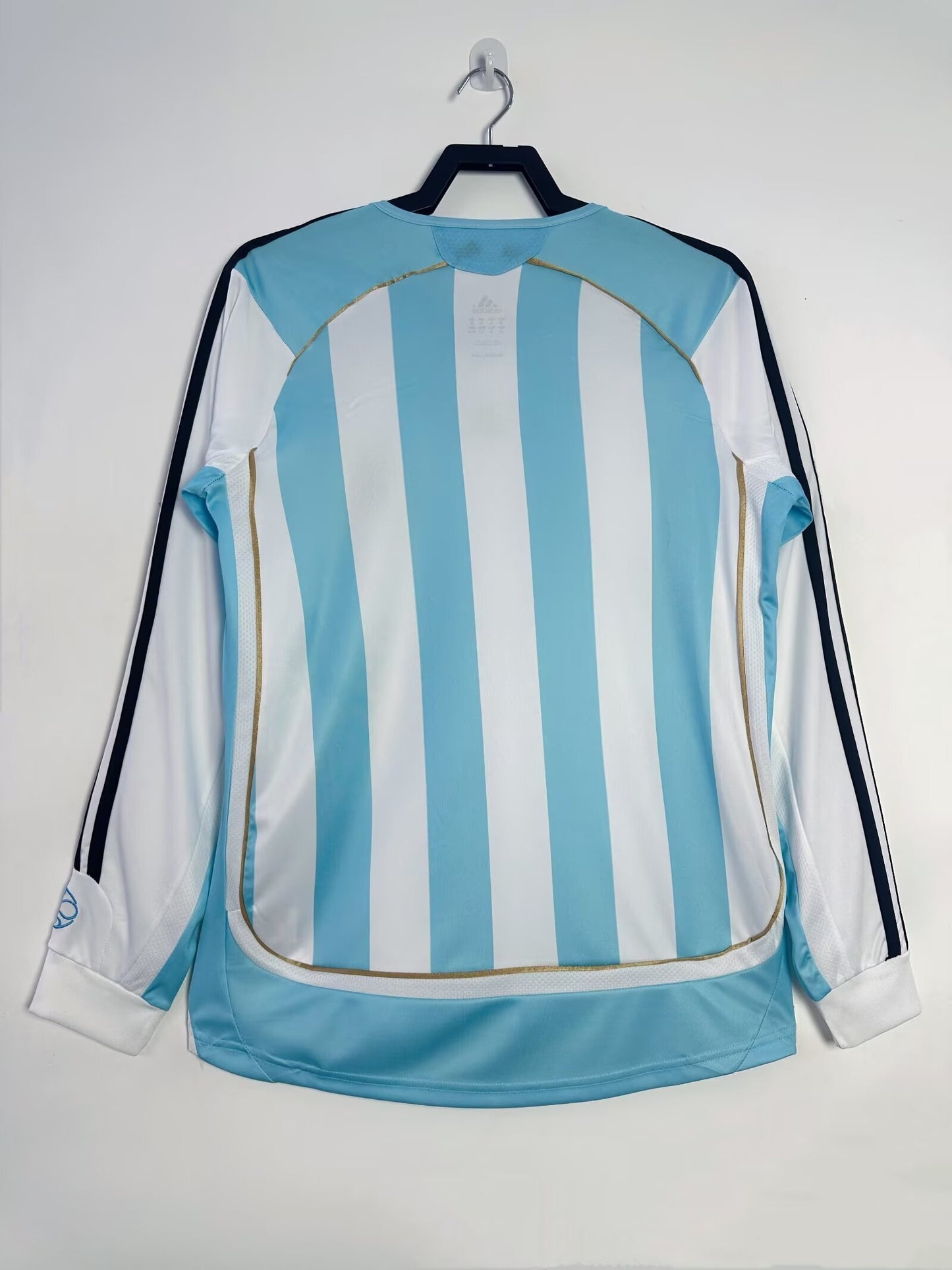 Man's Retro Long Sleeve Argentina National Team Home- 2006/07