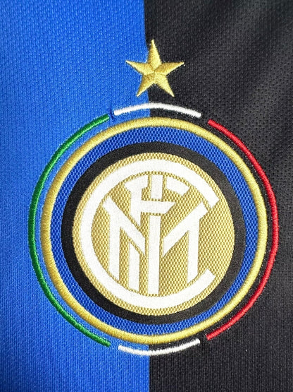 Man's Retro Long Sleeve Internazionale Milano Team Home - 2010