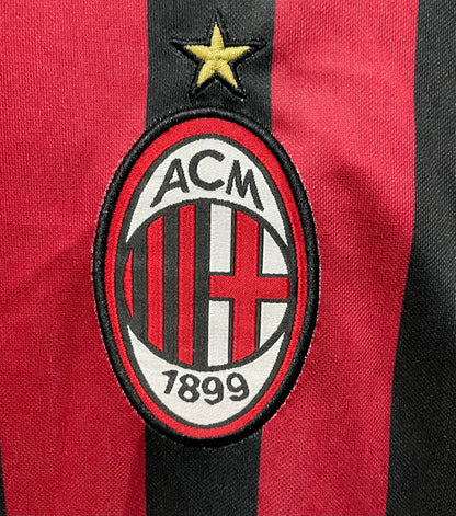 Man's Retro Jersey Milan Team Home- 2016/2017