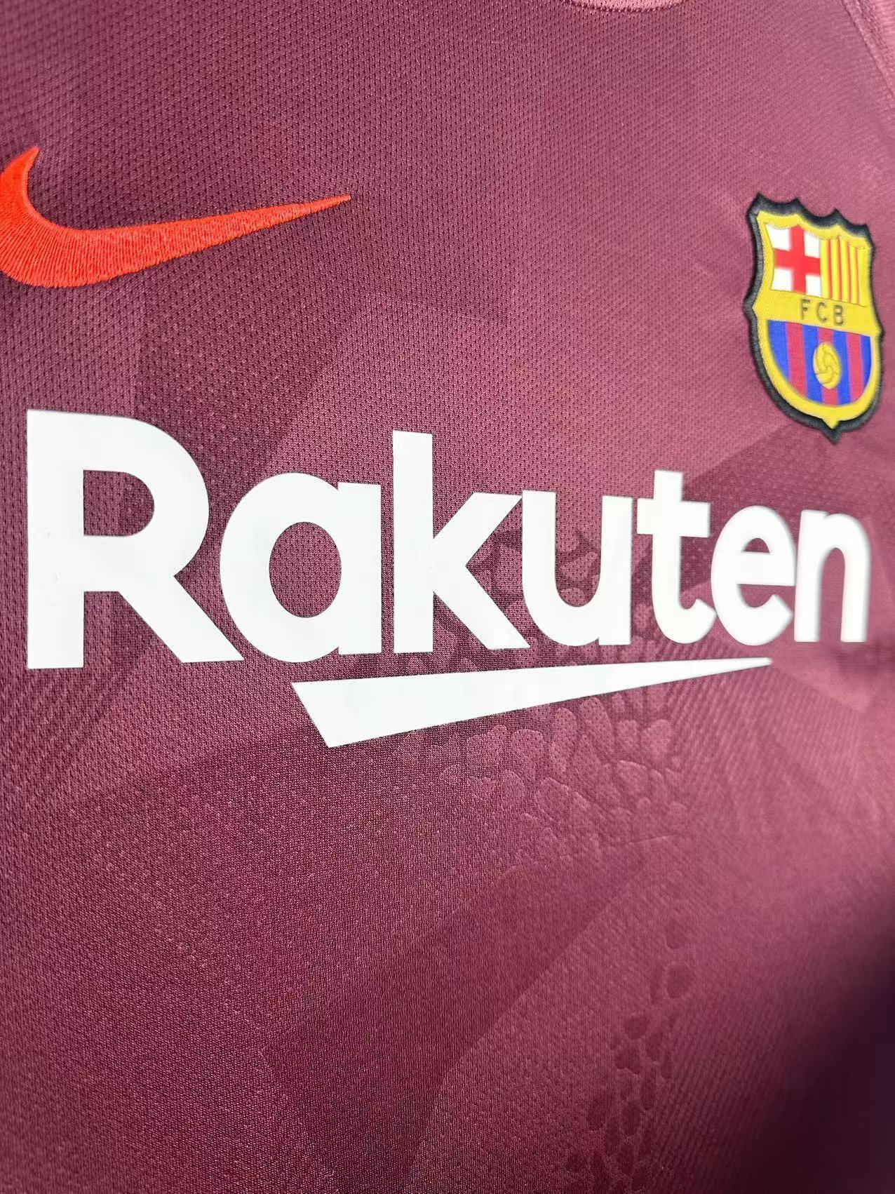 Man's Retro Jersey Barcelona Team Away - 2017/18