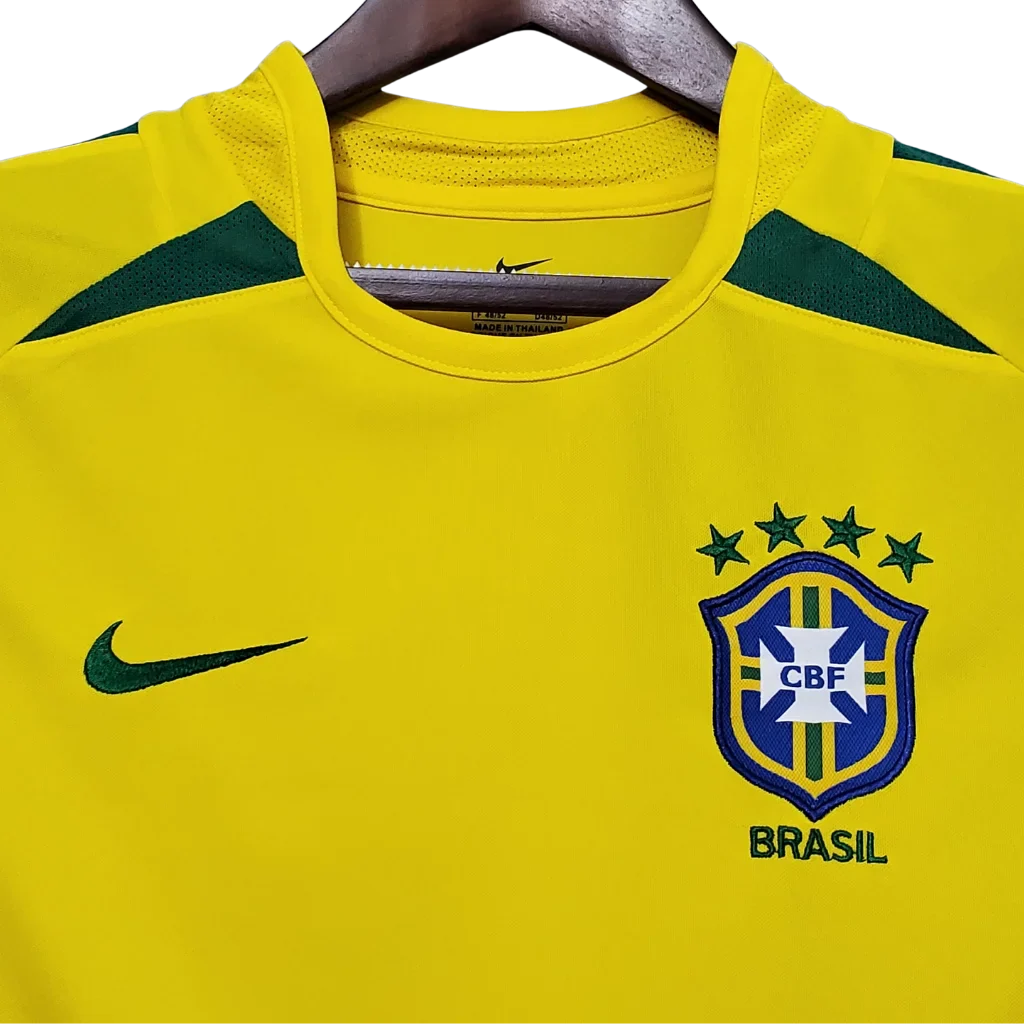 Men's Jersey Brazil National Team Retro 2002