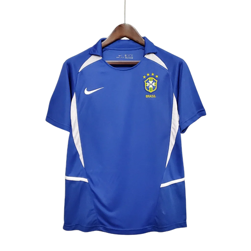 Men's Jersey Brazil National Team Retro Away 2002