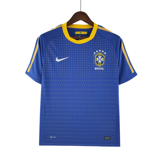 Men's Jersey Brazil National Team Retro Away 2010