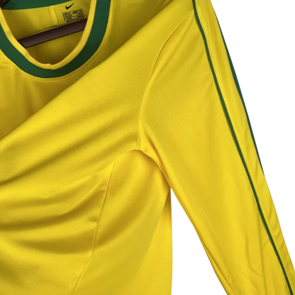 Long Sleeve Retro Brazil National Team 1998