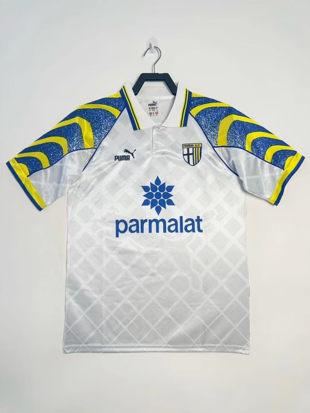 Man's Retro Jersey Parma Calcio Team white - 1995/1997