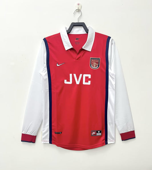 Man's Retro Long Sleeve Arsenal Team - 1998