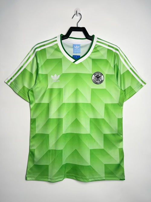 Man's Retro Jersey Germany National Team Light Green - 1998