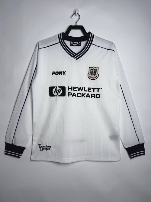 Man's Retro Long Sleeve Tottenham Team Home - 1997/1999