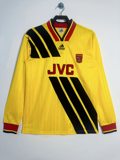 Man's Retro Long Sleeve Arsenal Team Away - 1993/94