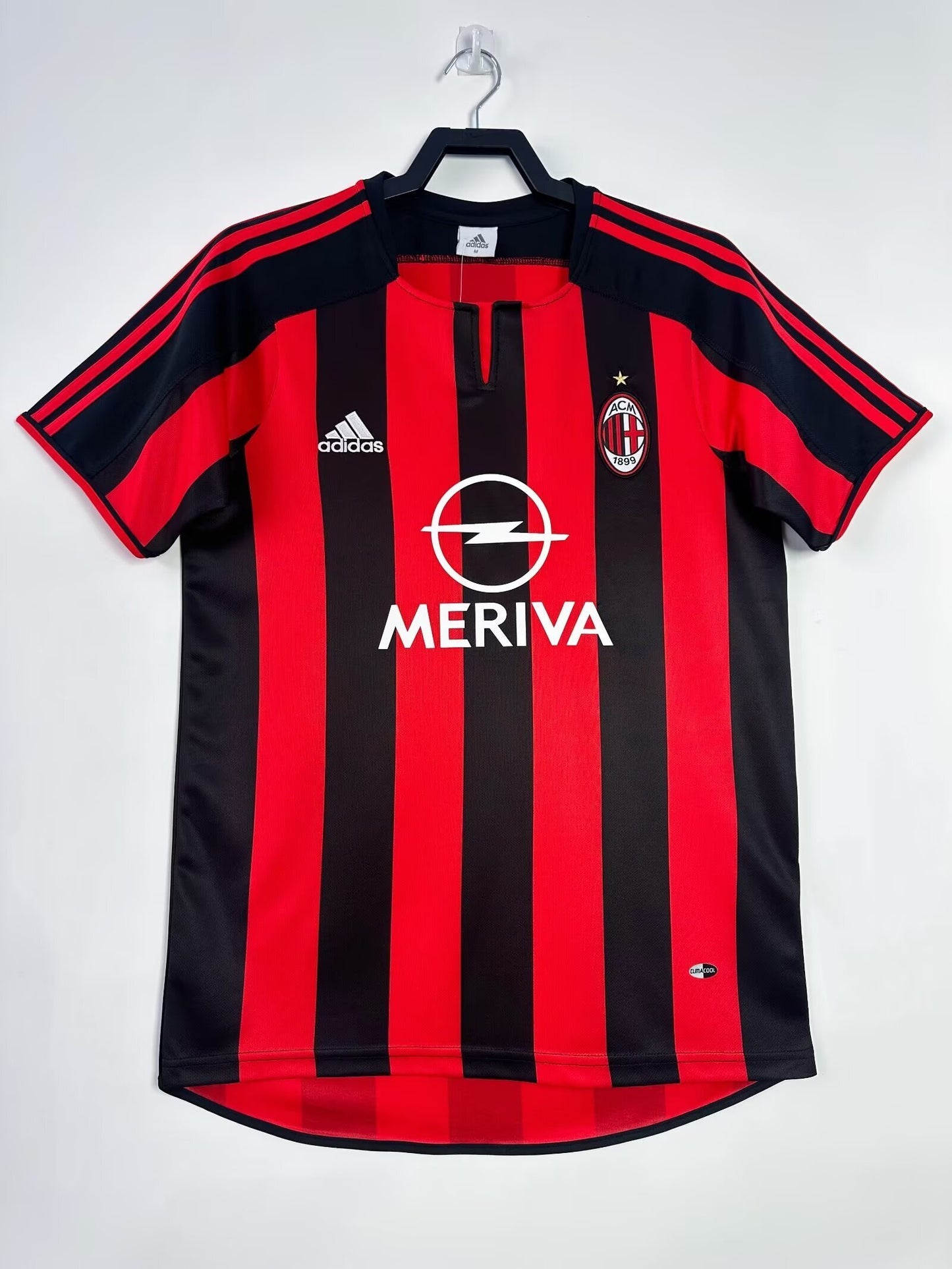 Man's Retro Jersey Milan Team Home- 2003/04