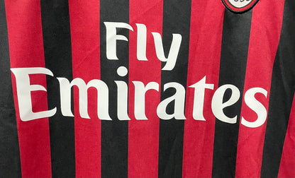 Man's Retro Jersey Milan Team Home- 2016/2017
