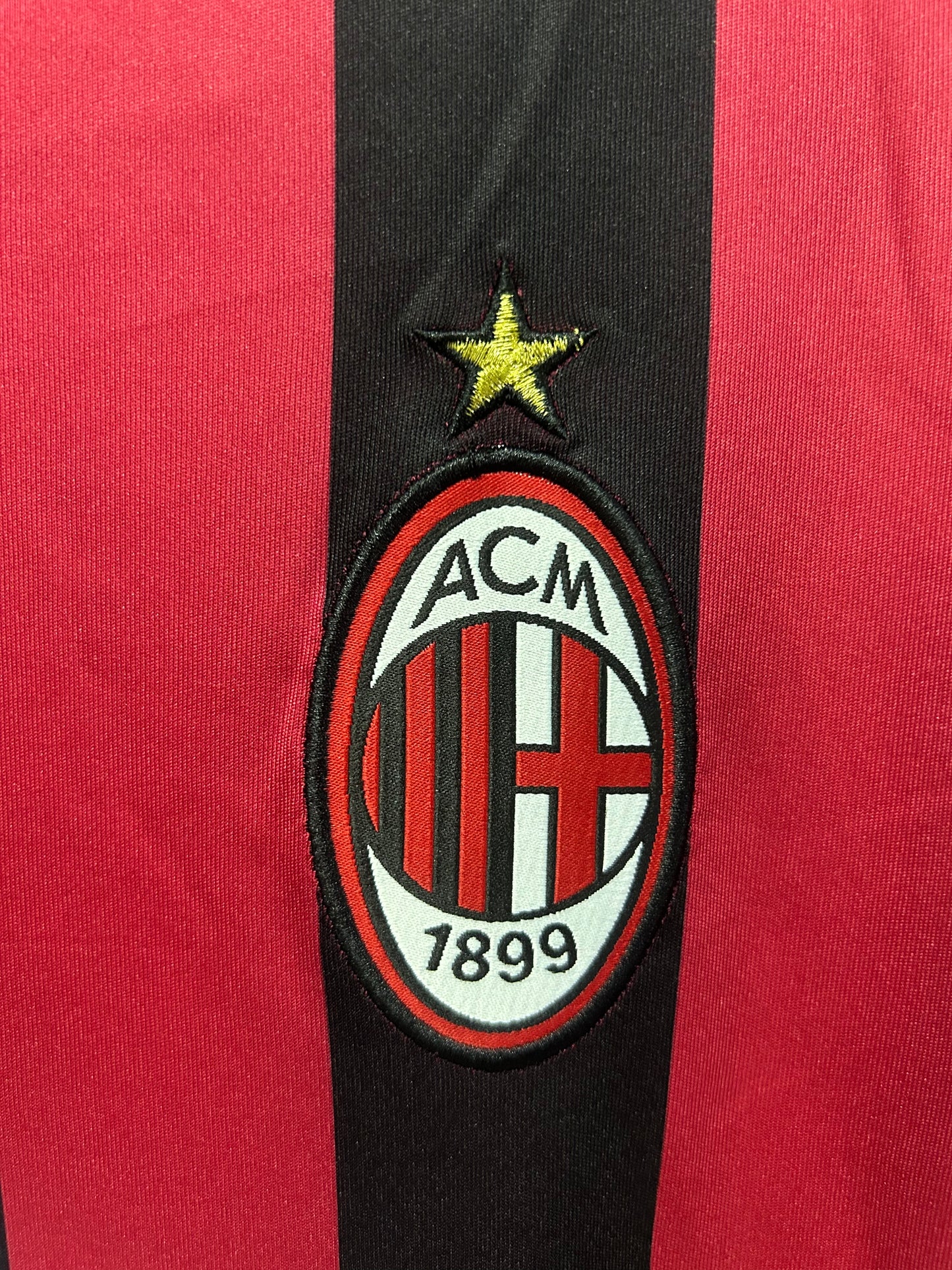 Man's Retro Long Sleeve Milan Team - 2009/2010