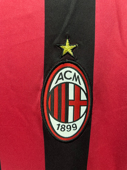 Man's Retro Long Sleeve Milan Team - 2009/2010