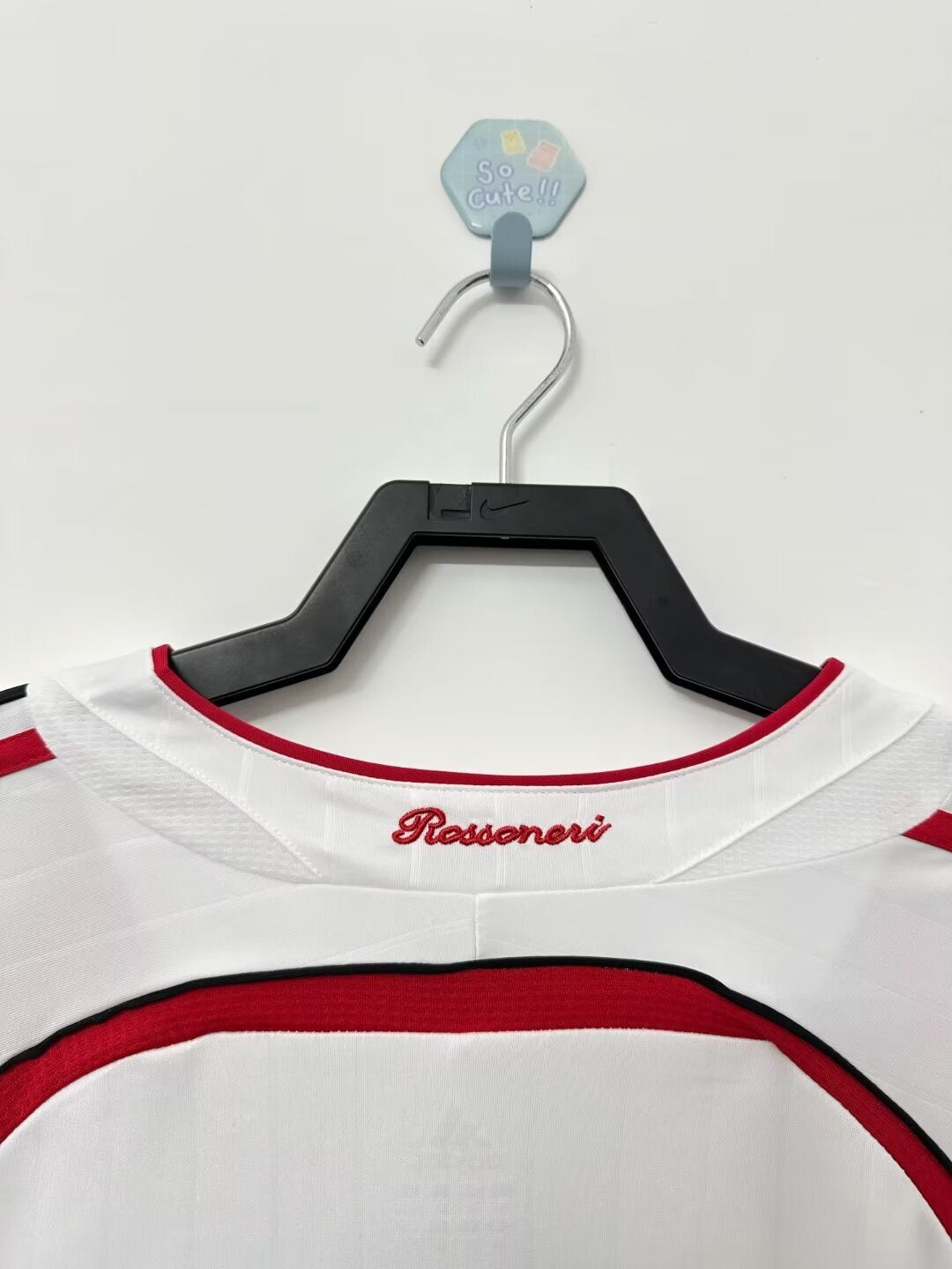 Man's Retro Long Sleeve Milan Team - 2006/07