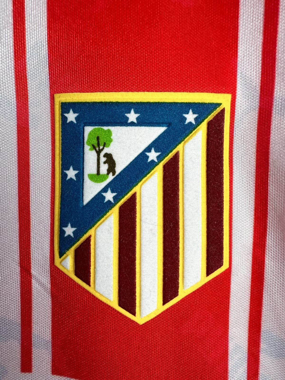 Man's Retro Long Sleeve Atlético de Madrid Team - 1994/95