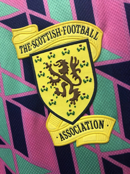 Man's Retro Jersey Scotland National Team Away - 1988/89