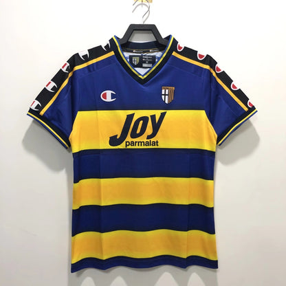 Man's Retro Jersey Parma Calcio Team Home - 2001/02