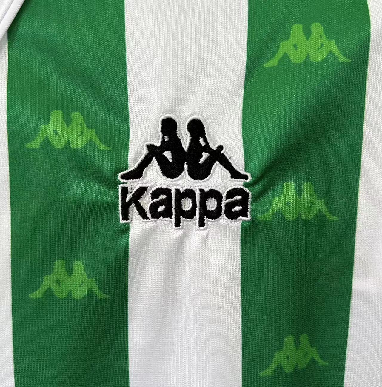 Man's Retro Long Sleeve Real Betis Team - 1995/97