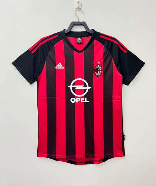 Man's Retro Jersey Milan Team - 2002/03