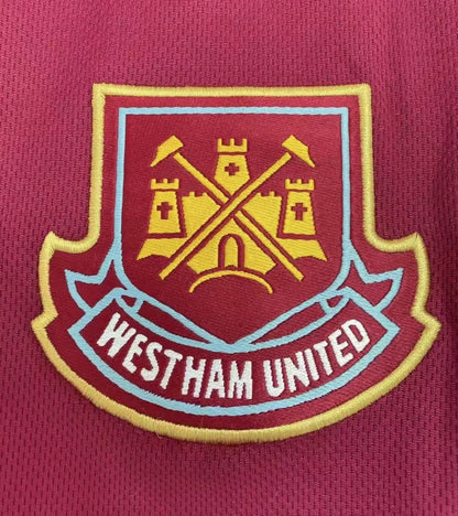 Man's Retro Jersey West Ham Team Home - 1999/01