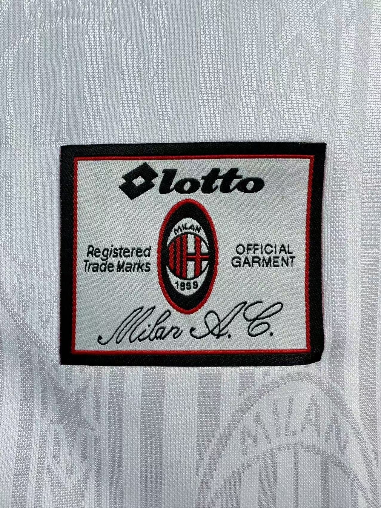 Man's Retro Jersey Milan Team Special Edition - 1997/98