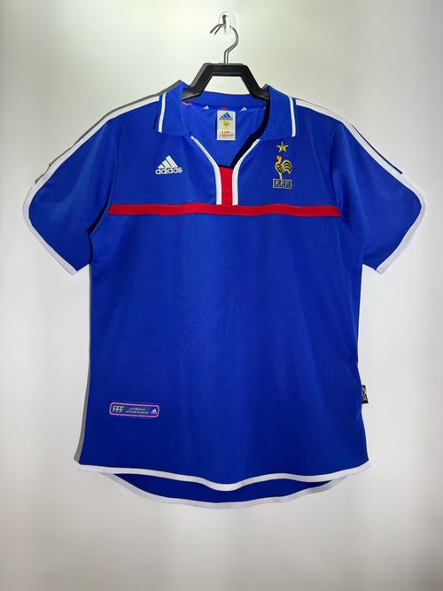 Man's Retro Jersey France National Team Home - 2000