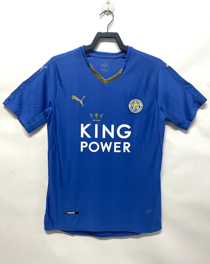 Man's Retro Jersey Leicester City Team Home - 2015/2016