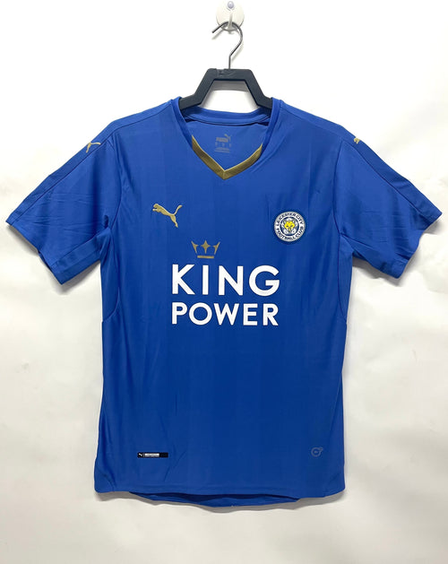 Man's Retro Jersey Leicester City Team Home - 2015/2016