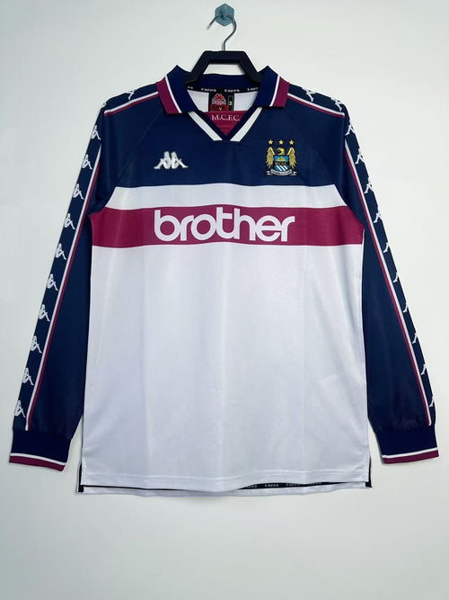 Retro Long Sleeve Manchester City - 1997/1998