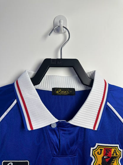 Man's Retro Long Sleeve Japan National Team Home - 1998