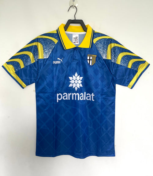 Man's Retro Jersey Parma Calcio Team Blue - 1995/97