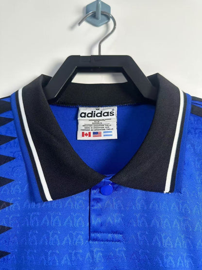 Man's Retro Long Sleeve Argentina National Team Away - 1994
