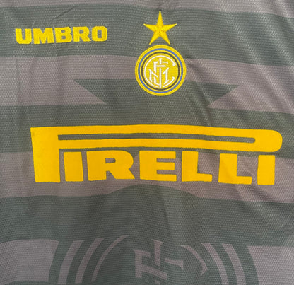 Man's Retro Long Sleeve Internazionale Milano Team - 1997/98