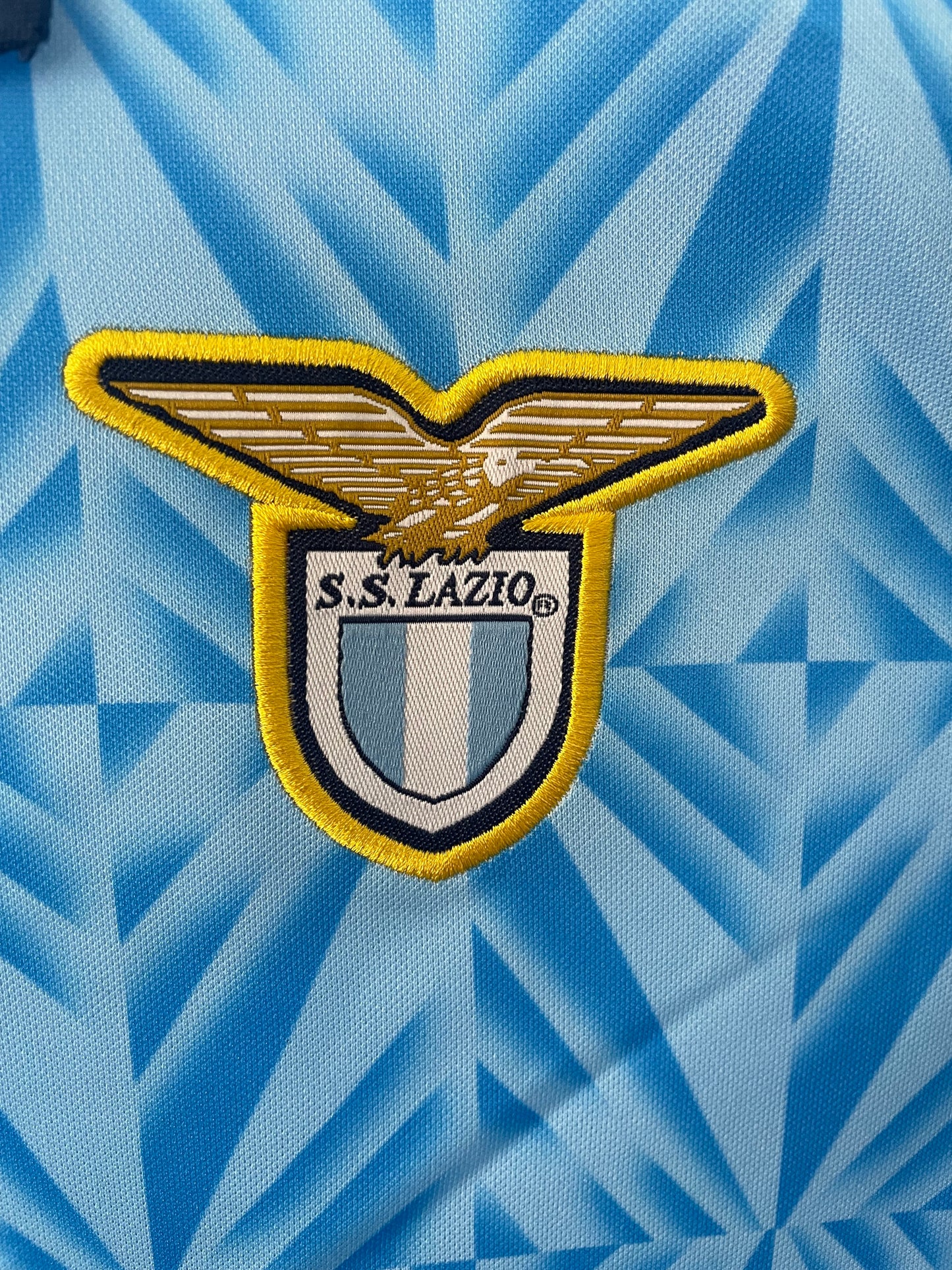 Man's Retro Jersey Lazio Team Home - 1991