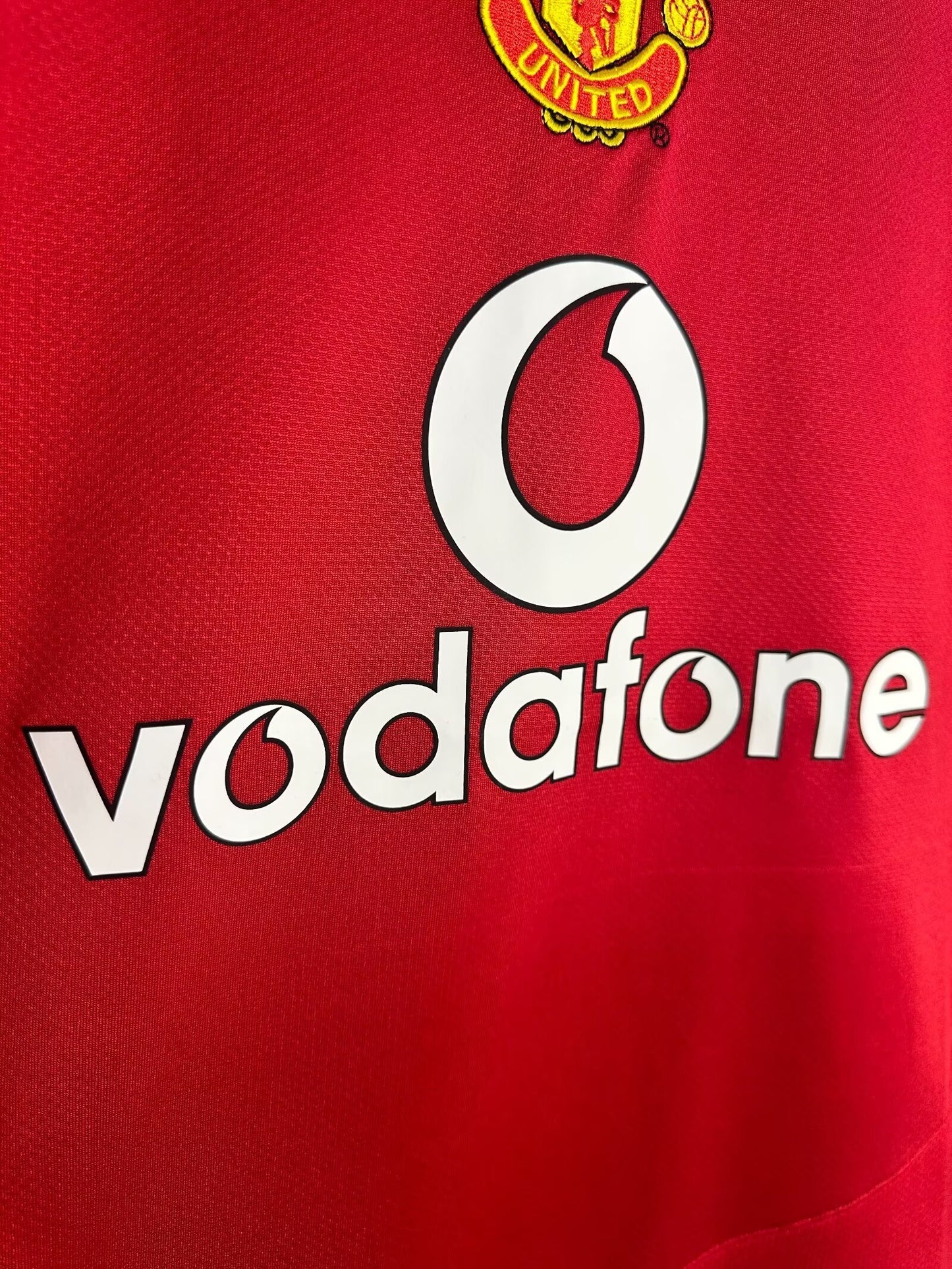 Retro Long Sleeve Manchester United Home - 2005/06