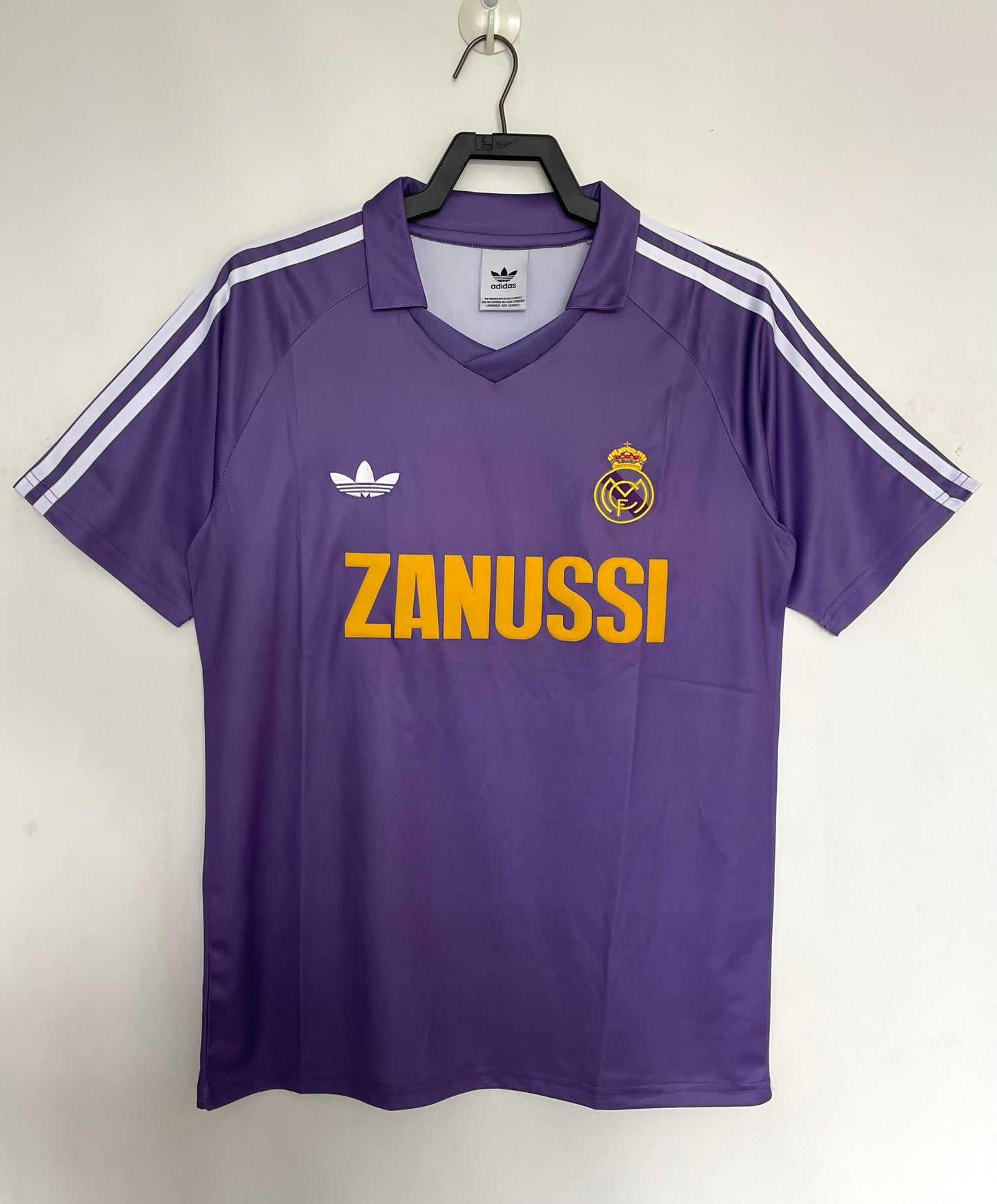 Man's Retro Jersey Real Madrid Team Away - 1984/85